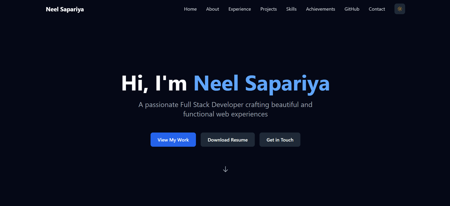 Personal Professional Portfolio